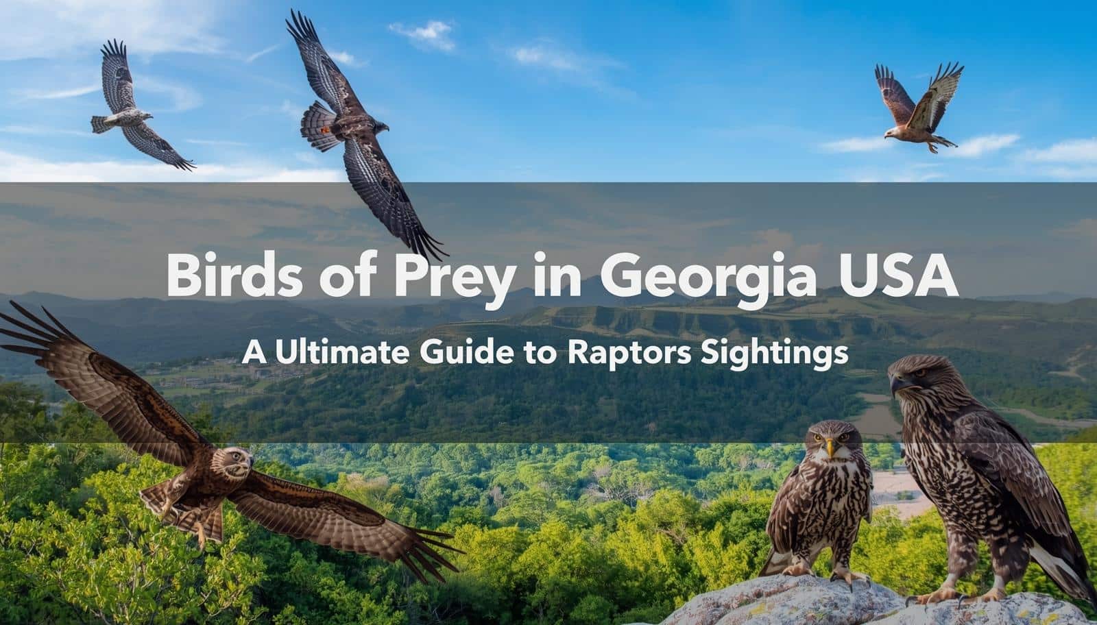 Birds of Prey in Georgia USA