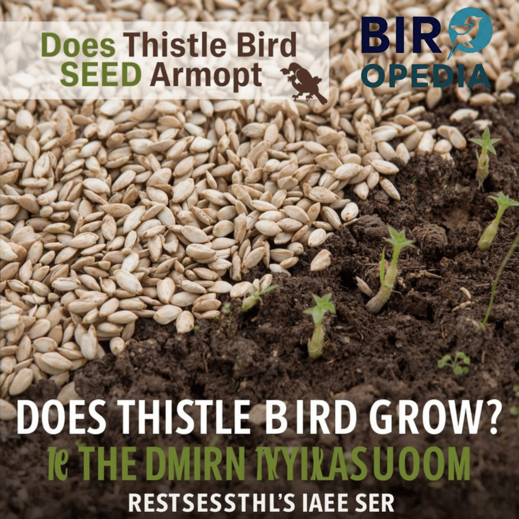 Does Thistle Bird Seed Grow