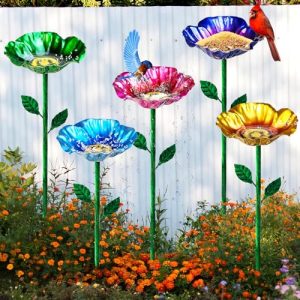 Bird Bath With Flowers