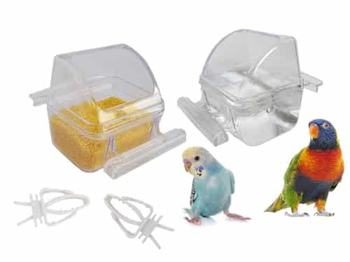Bird Cage Food Dishes