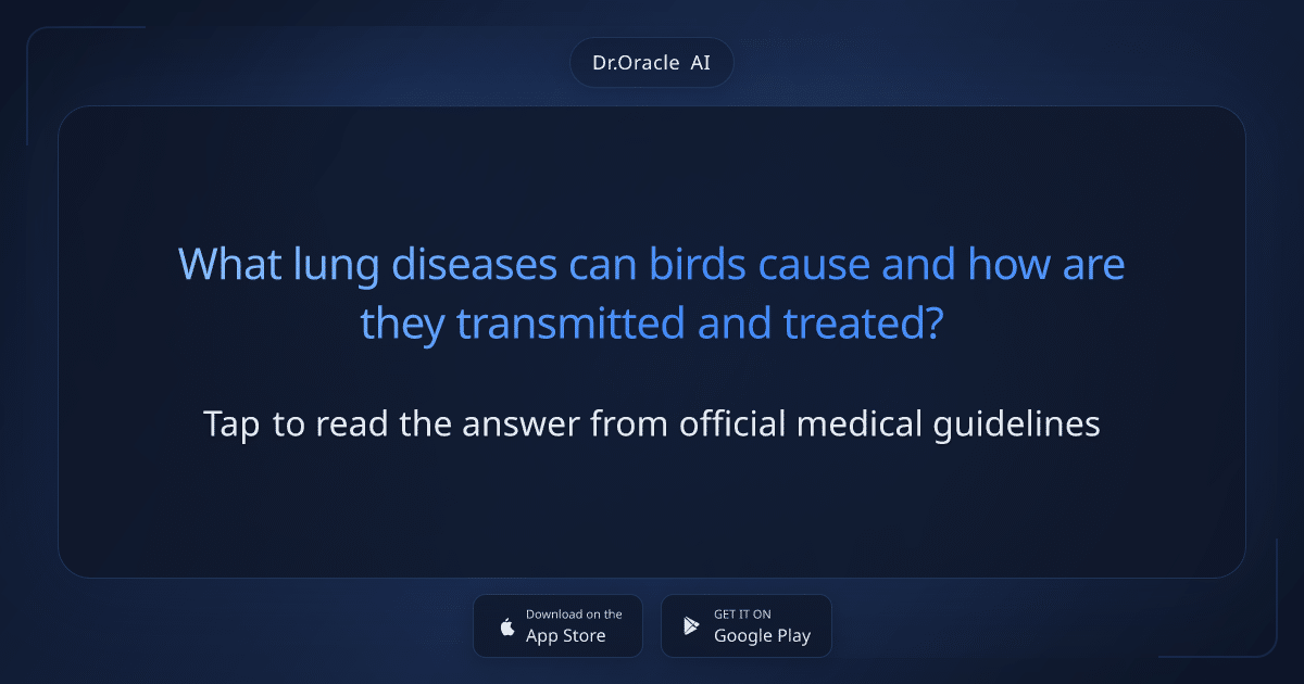 Can Birds Cause Respiratory Problems in Humans