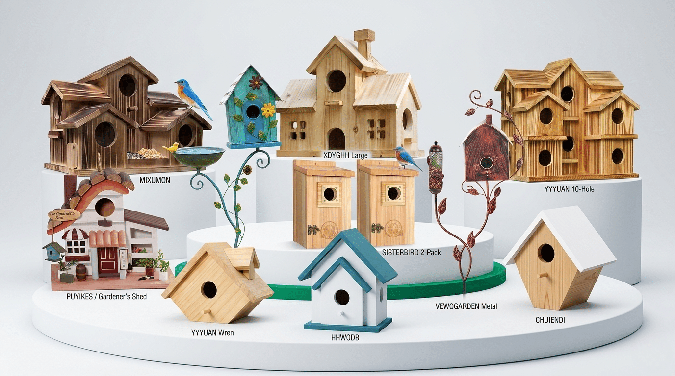 Elaborate Bird Houses