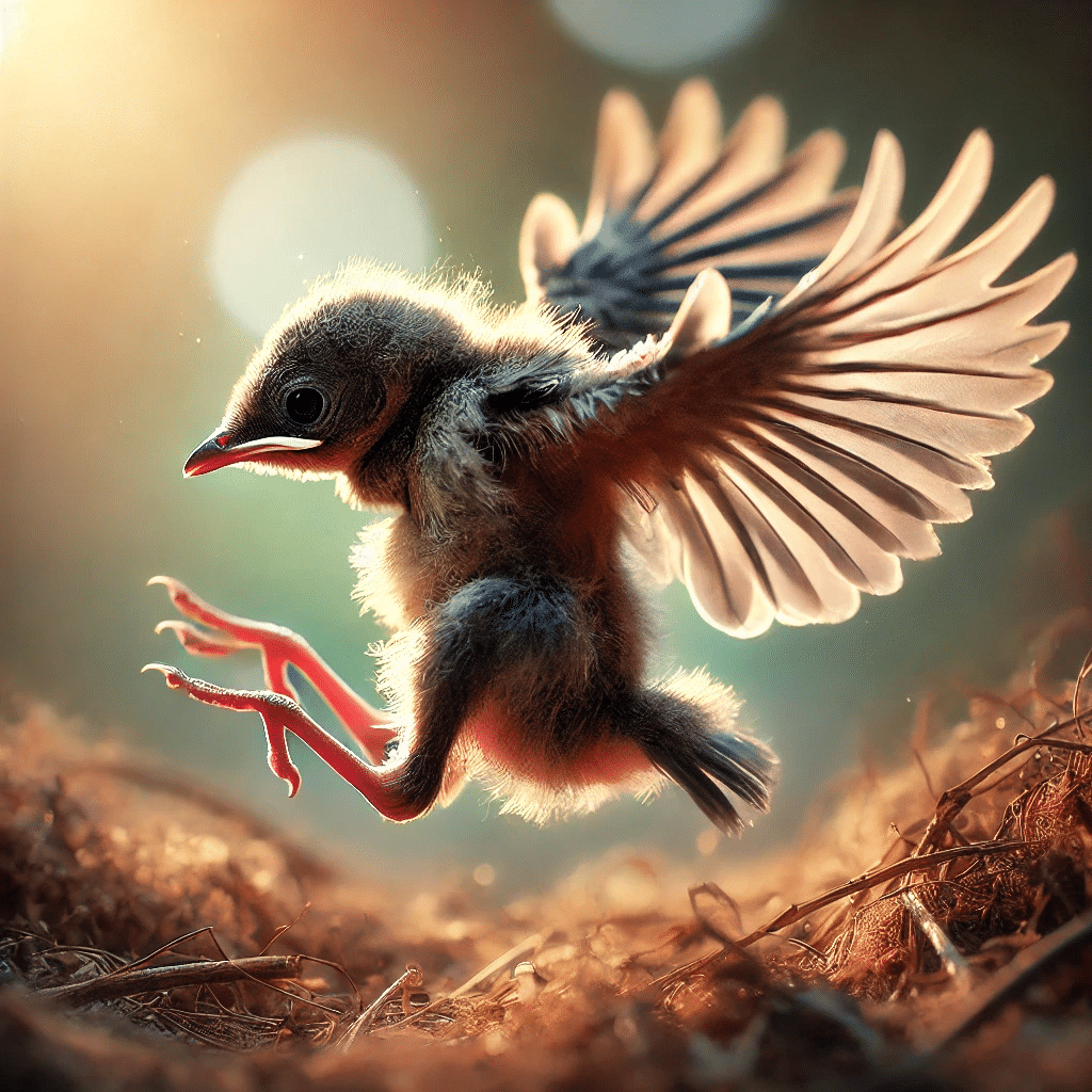 How Do Birds Teach Hatchlings to Fly