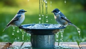 How to Attract Birds With Dripping Water