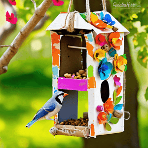 How to Build a Wild Bird Fruit Feeder