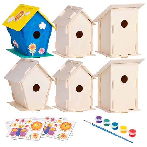 Painted Bird Houses Ideas