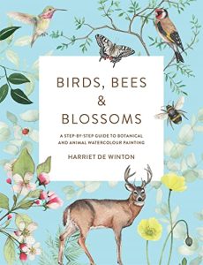 Watercolor Birds And Flowers