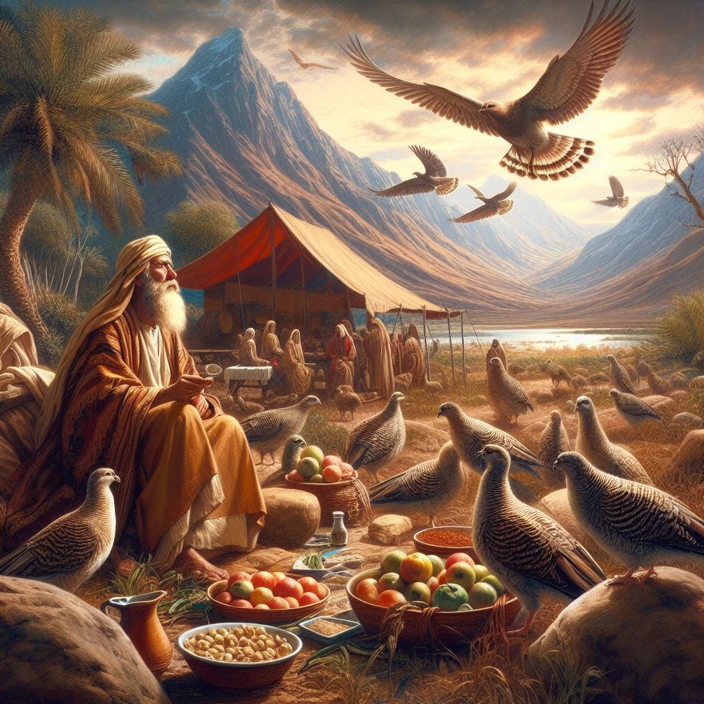 What Bird Did the Israelites Eat in the Desert