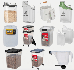 Containers for Bird Seed