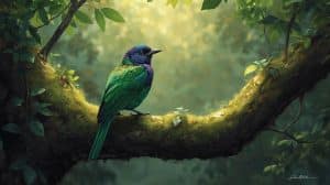 A Forest Bird Never Wants a Cage