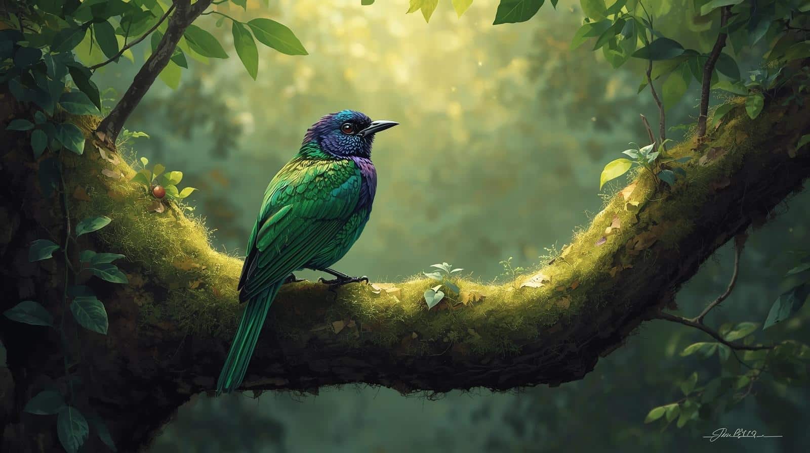 A Forest Bird Never Wants a Cage