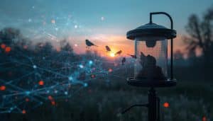 Video Camera Bird Feeder by Sharper Image