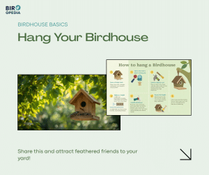 How to Hang a Bird House