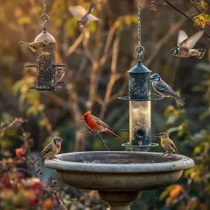 How to Hang Bird Feeder