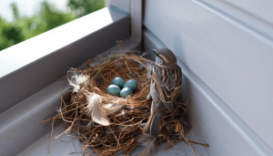 how to stop a bird from building a nest