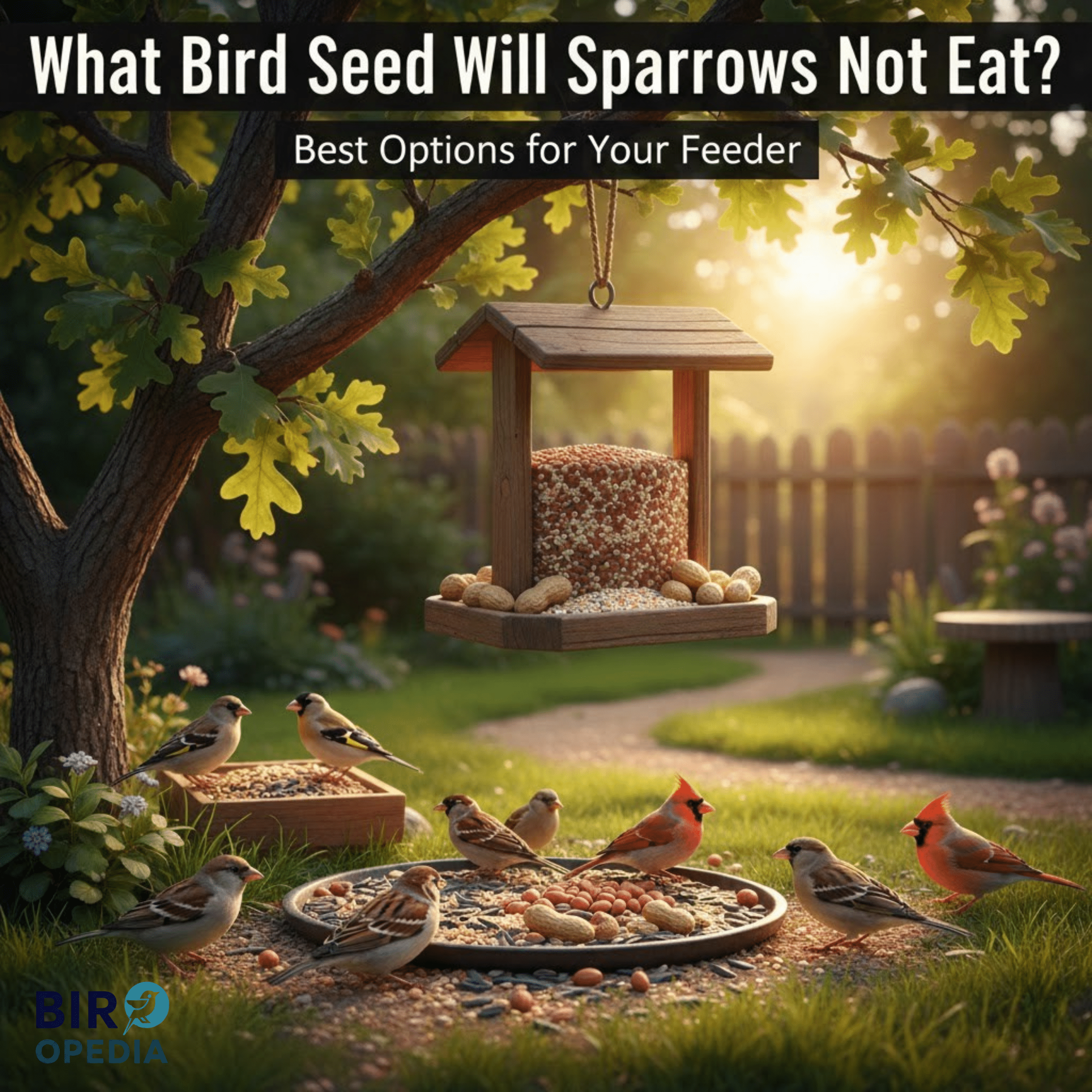 What Bird Seed Will Sparrows Not Eat