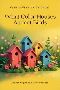 What Color Houses Attract Birds