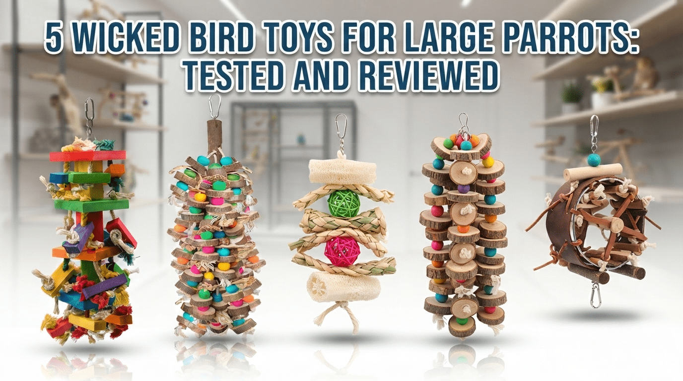 Bird Toys for Large Parrots
