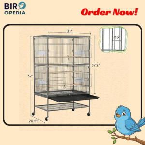 Affordable Bird Cages Yaheetech 52" Bird Cage