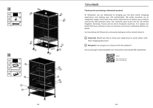 Affordable Bird Cages Yaheetech 52" Bird Cage