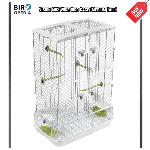 Vision M02 Wire Bird Cage (Medium Tall)