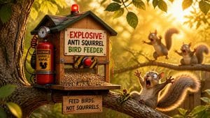 Anti Squirrel Bird Feeder