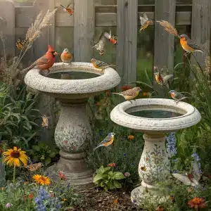 Is It Safe to Paint Bird Baths?