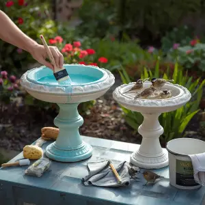 Is It Safe to Paint Bird Baths?