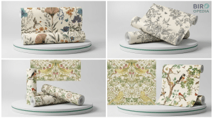 Wallpaper Flowers Birds: Amazing Peel & Stick Options