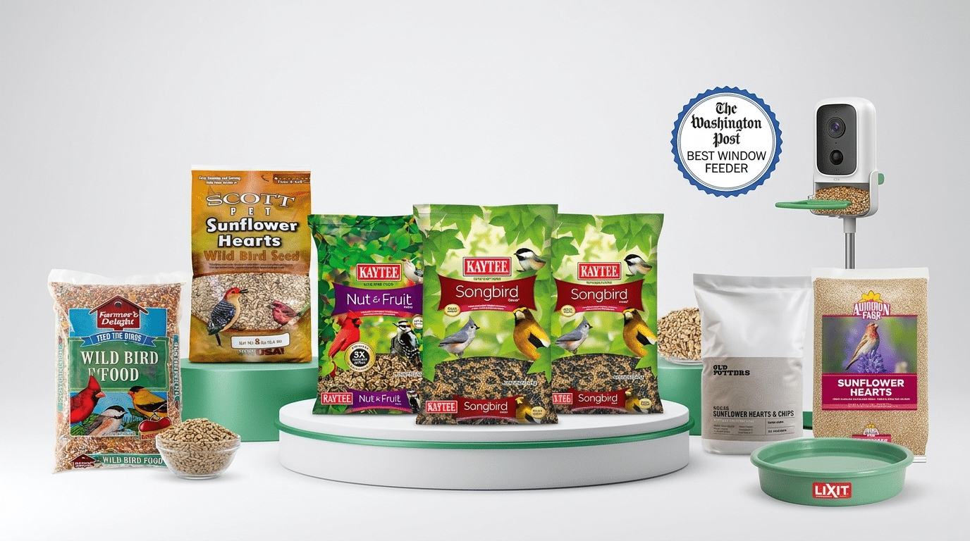 Sunflower Chips Bird Seed: High-Energy No Mess Feed