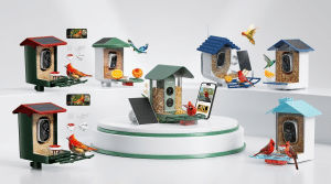 Bird Feeder With Solar Camera