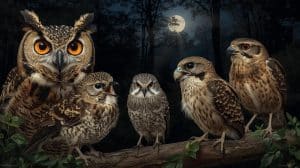 A Bird That Makes Noise at Night