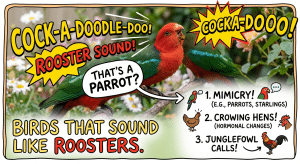 A Bird That Sounds Like a Rooster
