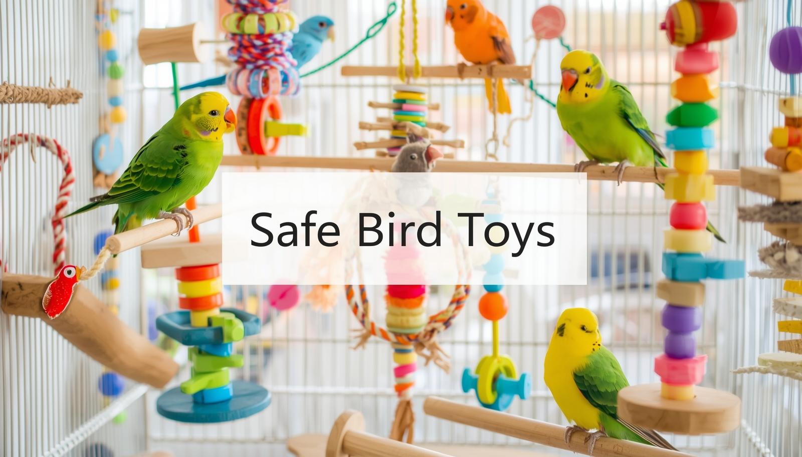 Safe Bird Toys