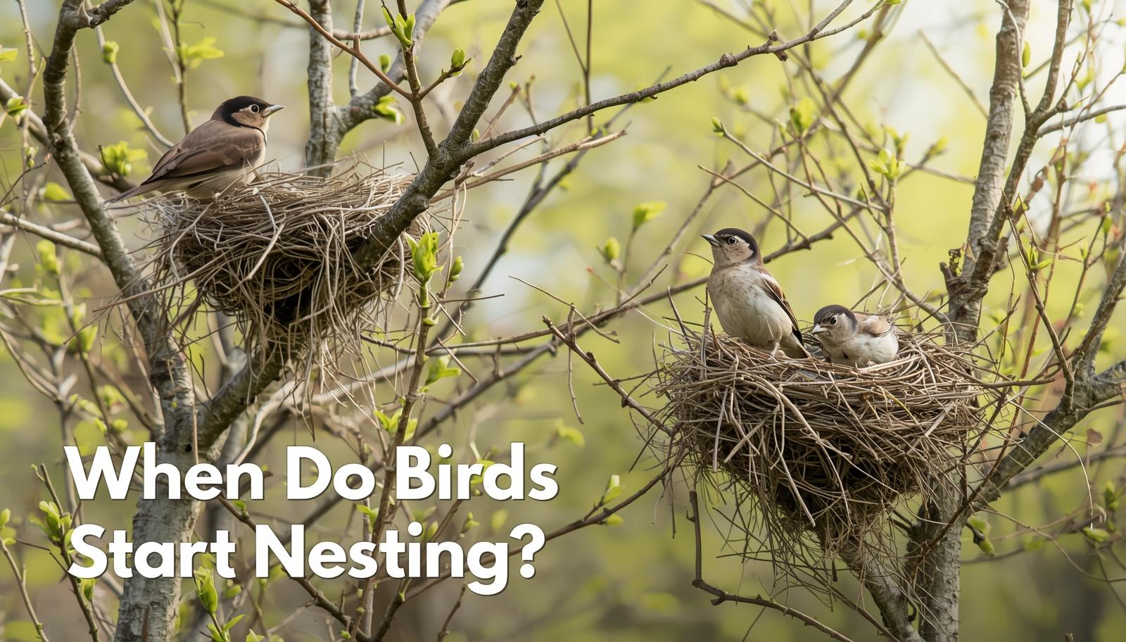 When Do Birds Start Nesting
