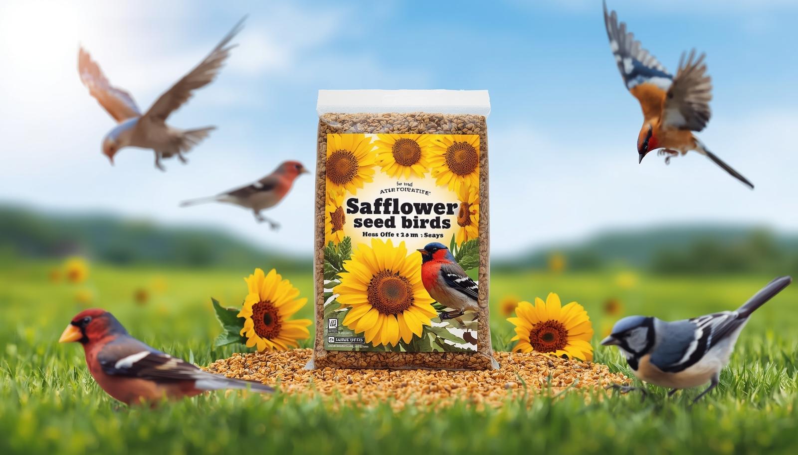 Safflower Seed Birds