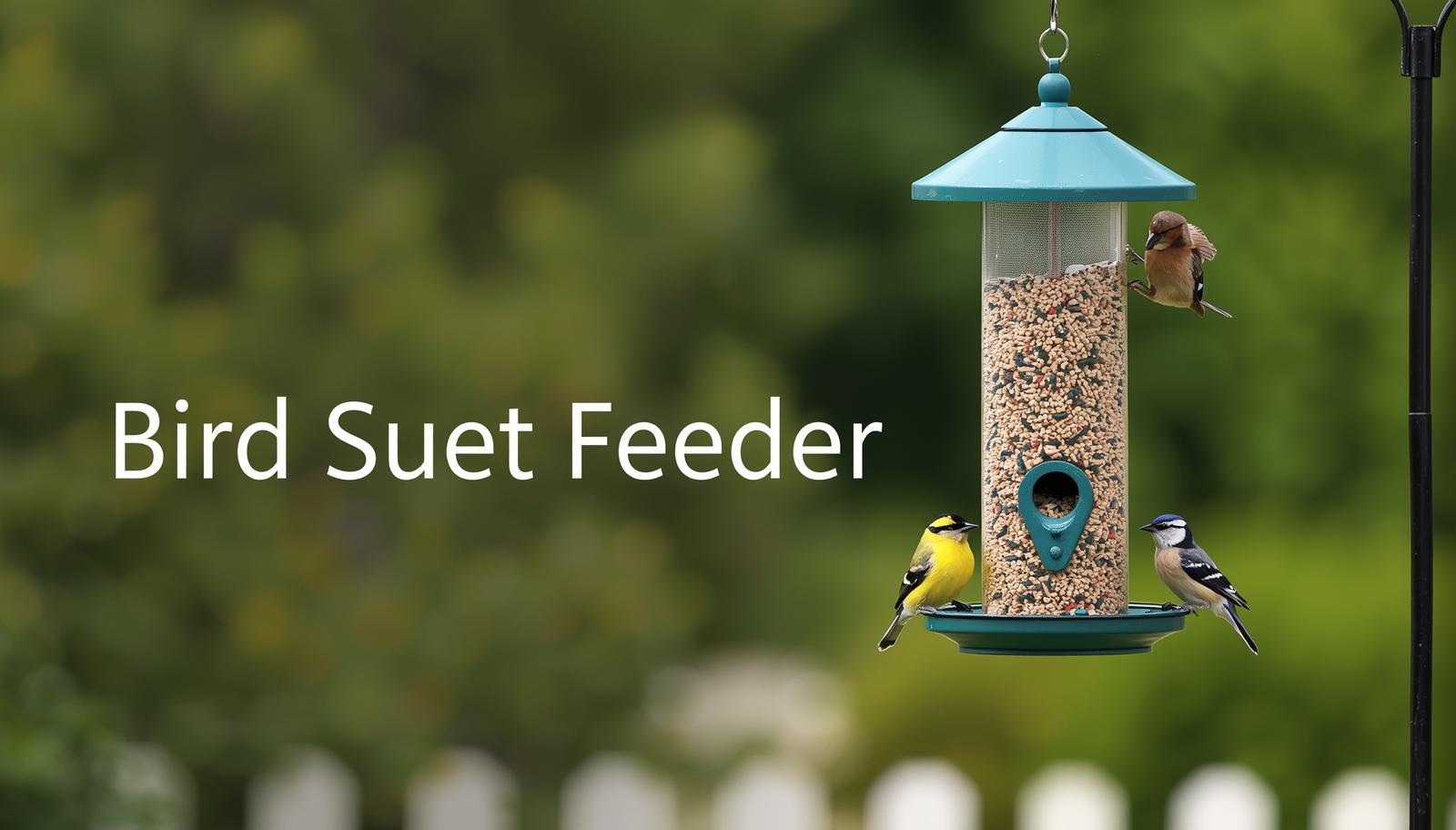 Bird Suet Feeder