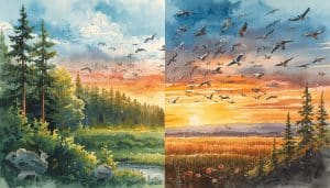 What are Resident Birds Vs Migratory Birds