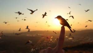 How to Get a Bird to Perch on Your Finger