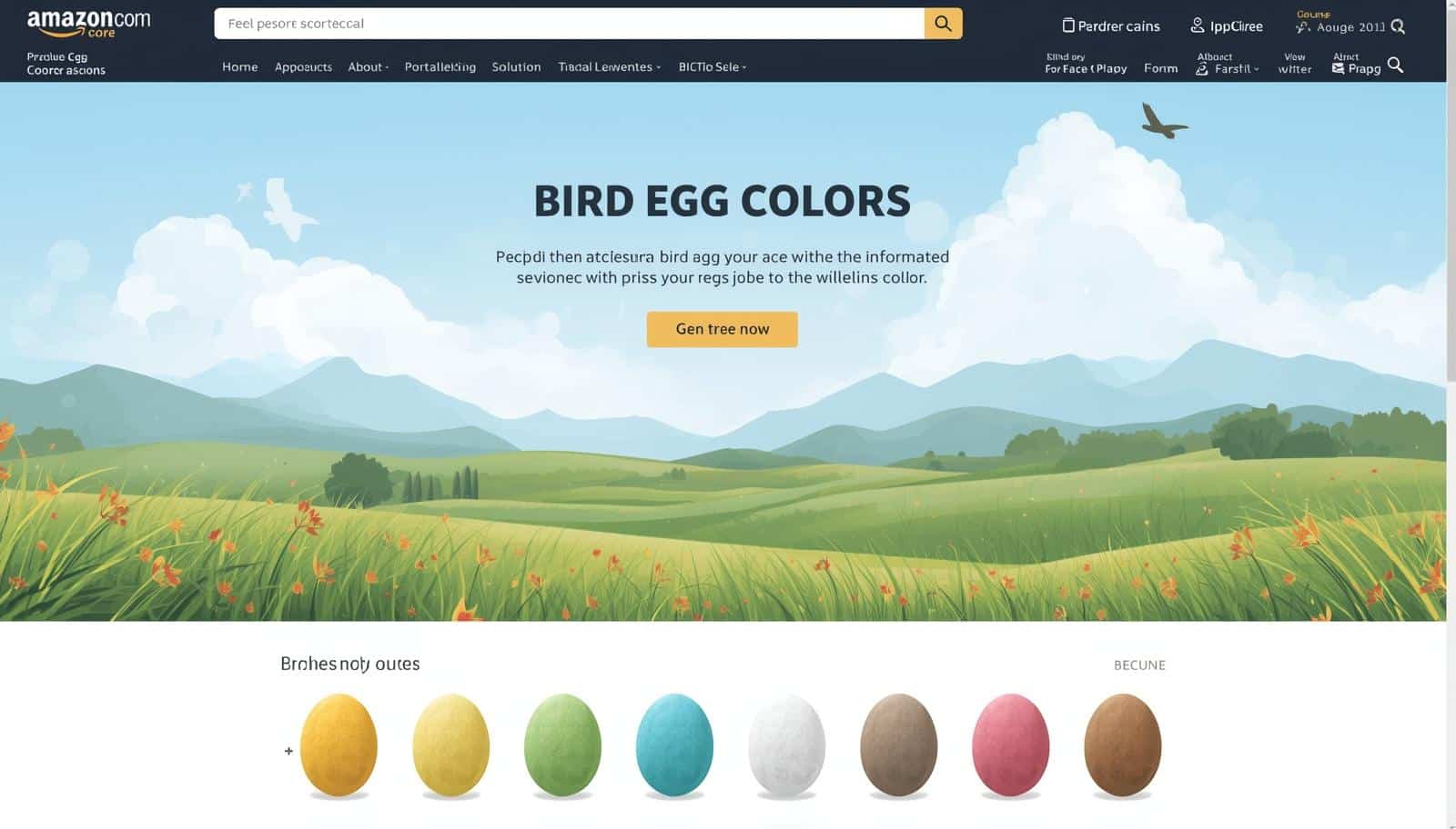 Bird Egg Colors