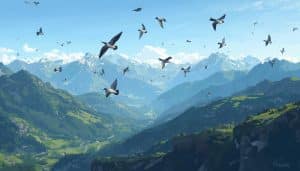 Swallow Migration Route