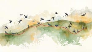 Swallow Migration Route