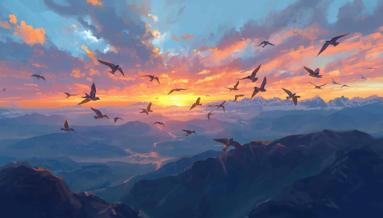 Swallow Migration Route