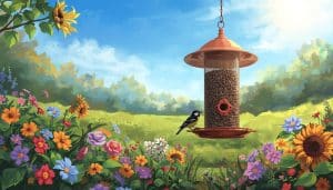 Sunflower Seed Bird Feeder