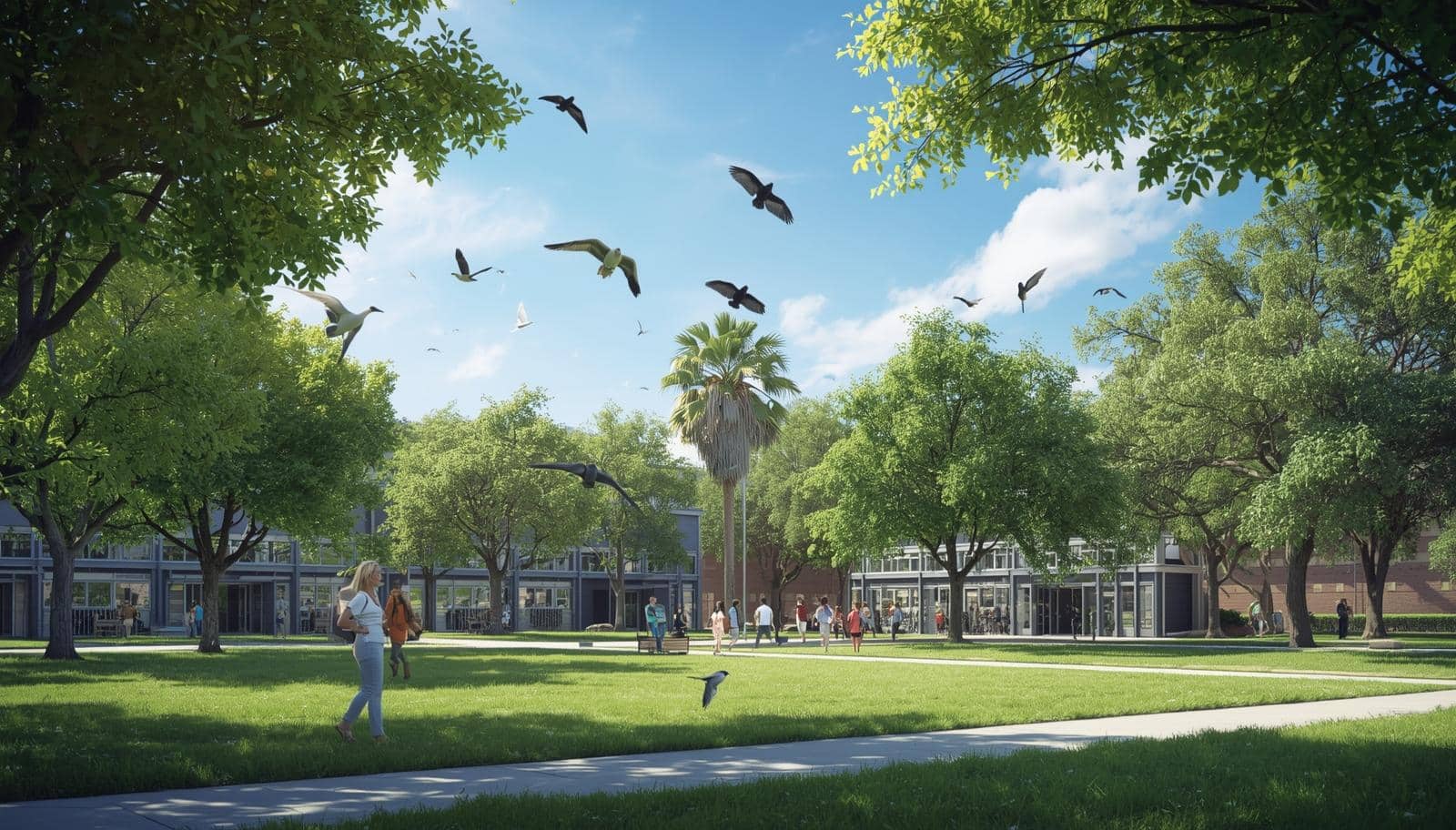 Bird Nesting in Schoolyards