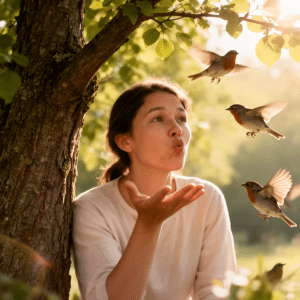 How to Make Bird Noises With Mouth