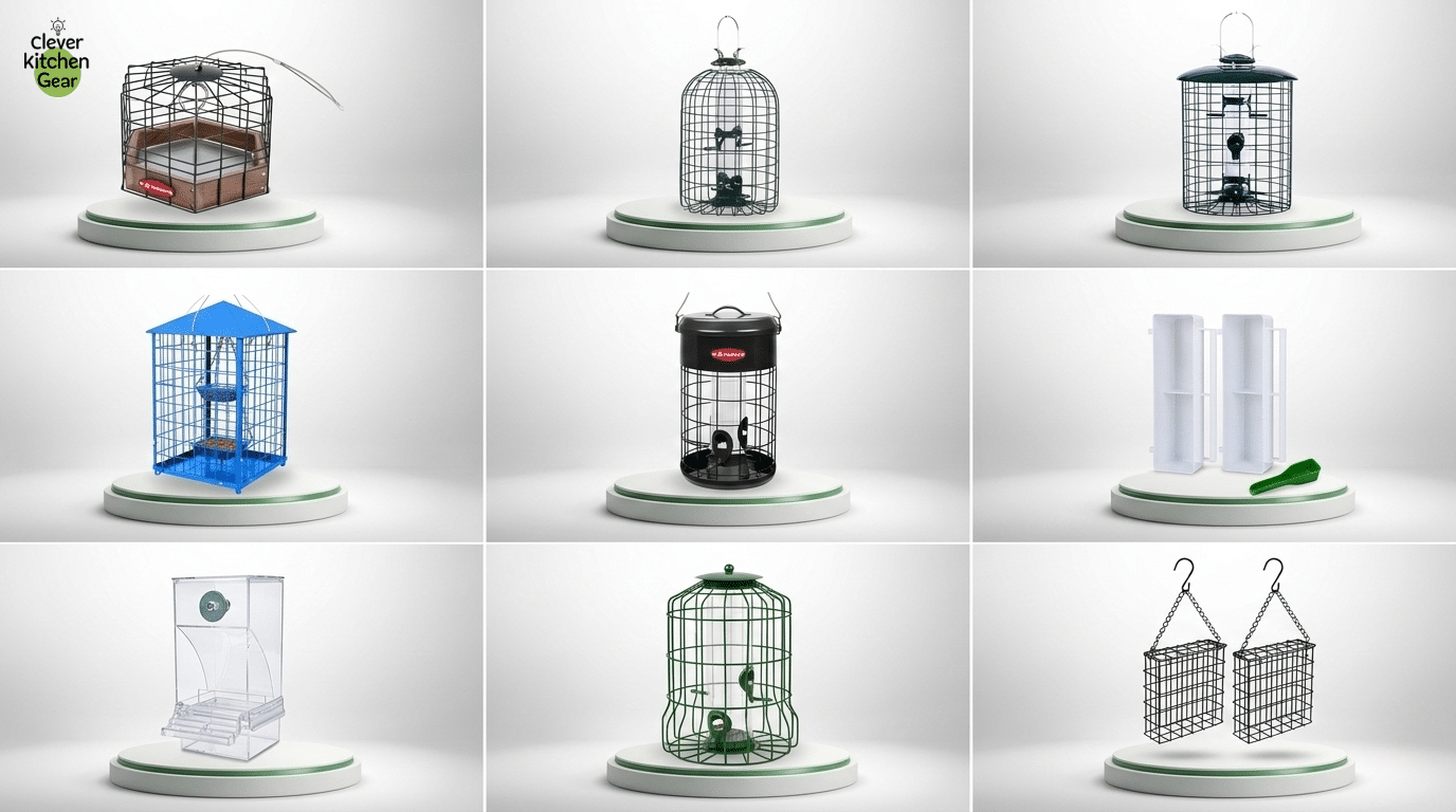Cage Bird Feeder Top Squirrel-Proof Options for Small Wildbirds
