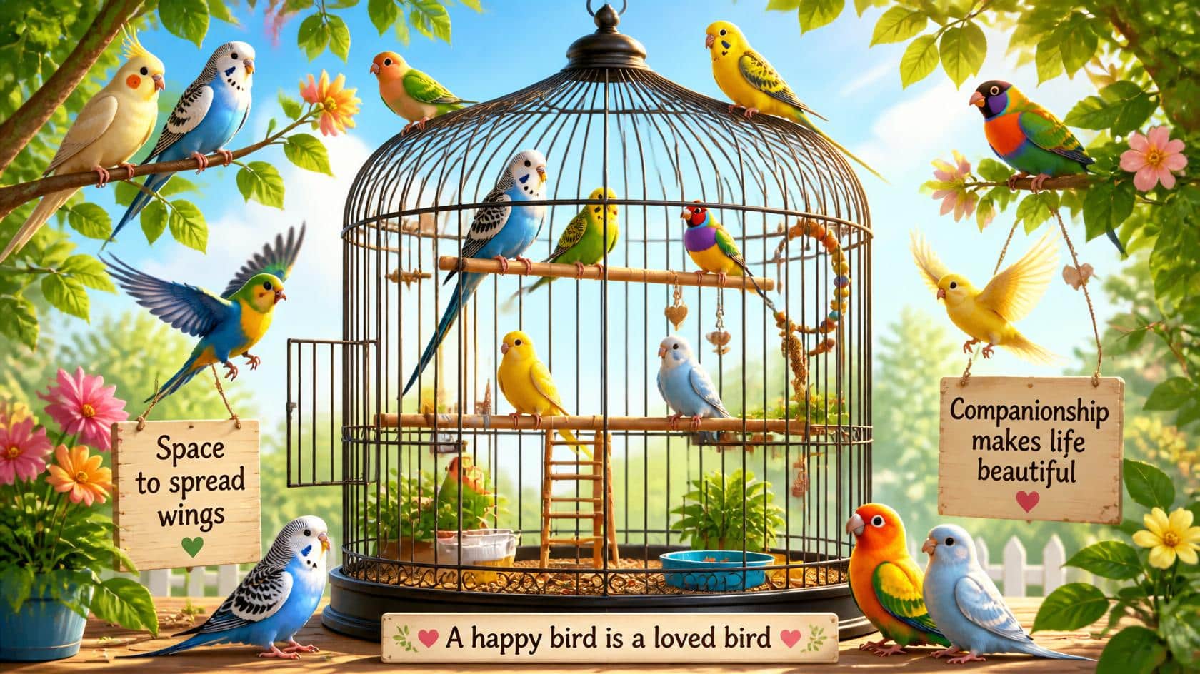 How Many Perches Should Every Bird Cage Have