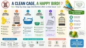 How to Disinfect Bird Cage After Mice