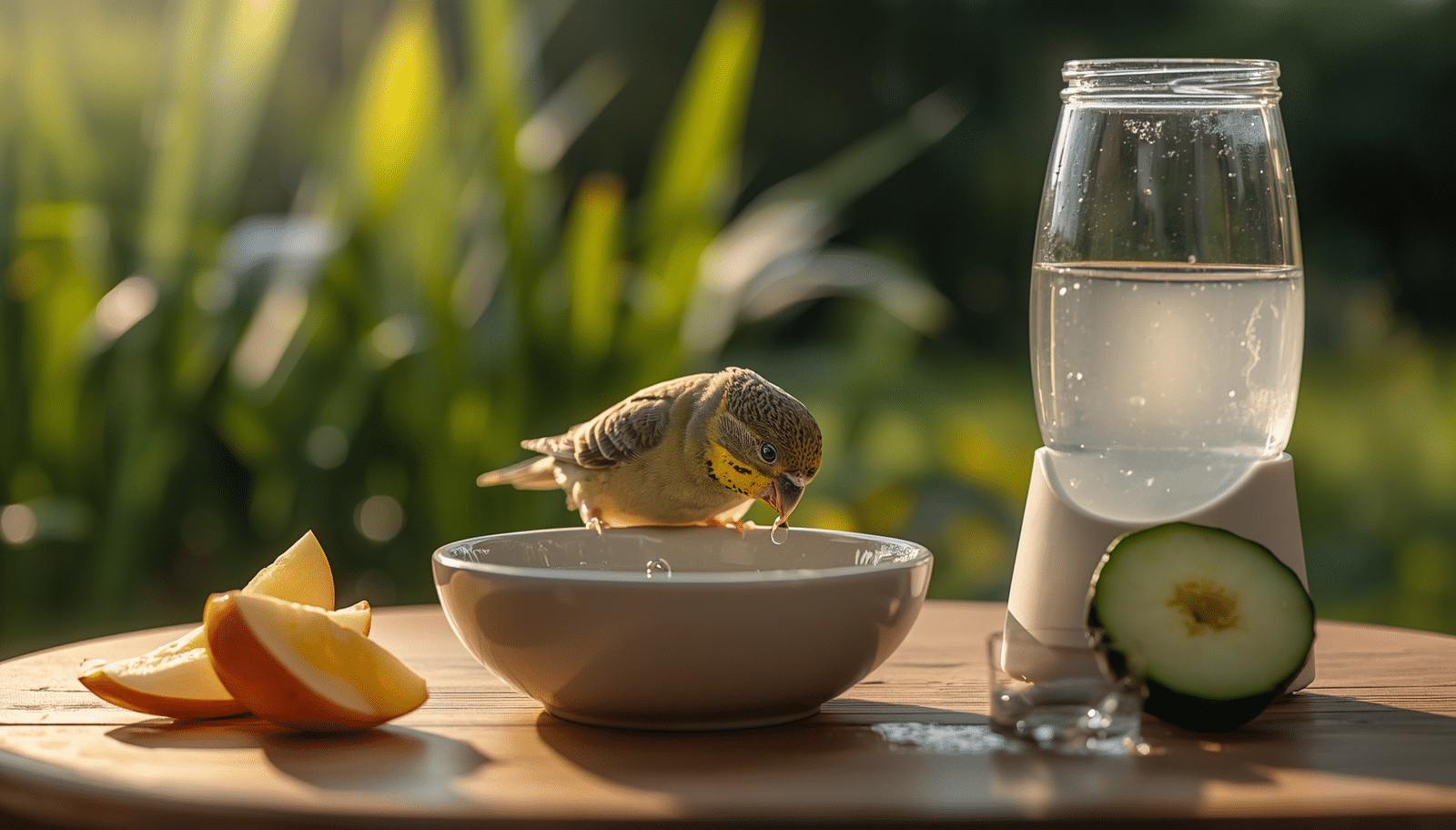 How to Hydrate a Bird